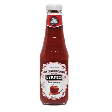 Kyknos Ketchup Pikant Scharf 330gr Online