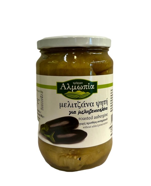 Eingelegte geröstete Auberginen oh. Konservierungsmittel Almopia 680gr Verkauf