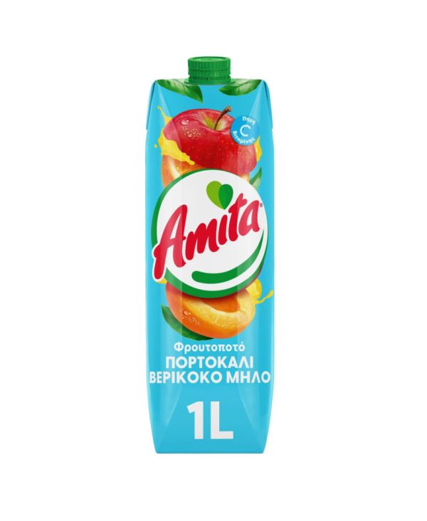 Amita Saft Orange Aprikosen Apfel 1L Rabatt