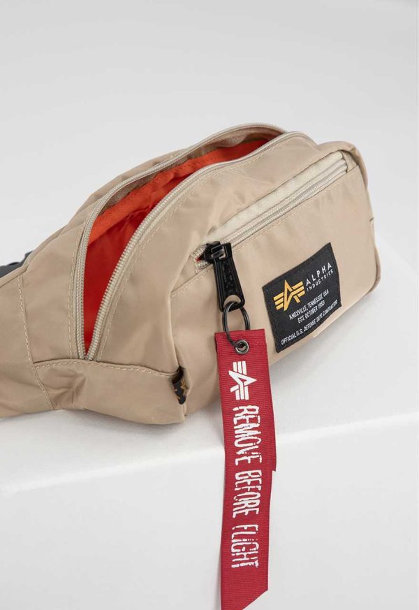 Alpha Industries | Crew Waist Bag | 14 sand Online-Verkauf – Bild 3