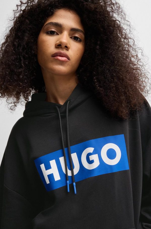 Hugo Blue | Hoodie Nalves | 001 Black Jetzt online – Bild 3