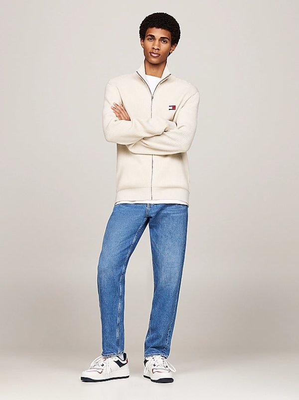 Tommy Jeans | Slim Fit Strickjacke | ACG Newsprint Angebot – Bild 2