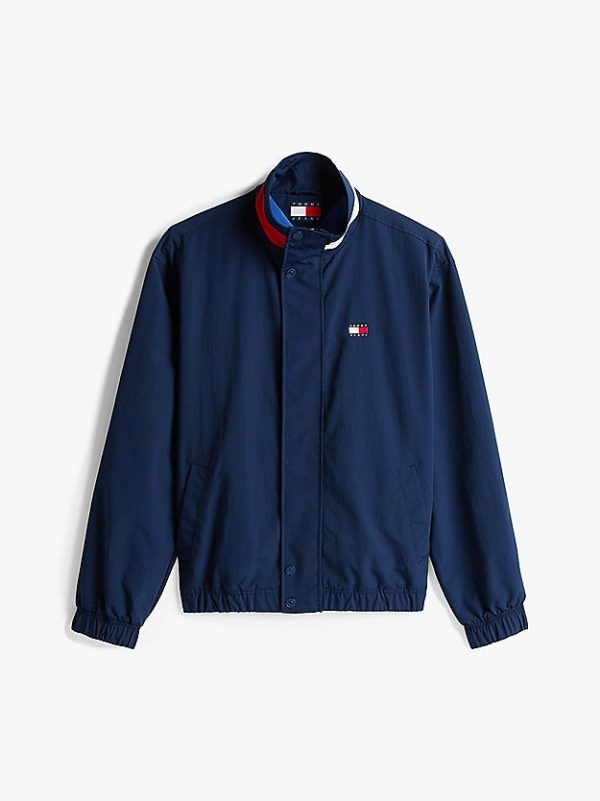 Tommy Jeans | Signature Jacke mit Color Block-Kragen | C1G NightNavy Zu verkaufen – Bild 5
