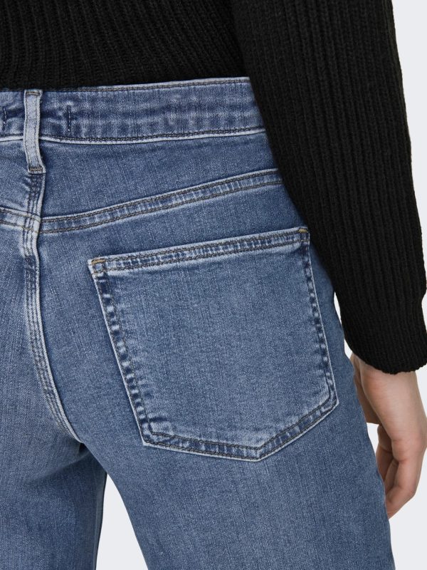 ONLY | MEDISON BLUSH WIDE HIGH WAIST JEANS | MEDIUM BLUE Online-Schn?ppchen – Bild 5