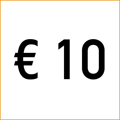 Shipping-Upgrade € 10 Online-Verkauf
