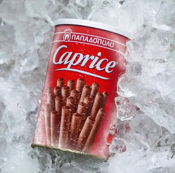 Caprice Papadopoulou dark Schokorolle Waffelrolle Greek wafer roles 250gr Rabatt – Bild 4