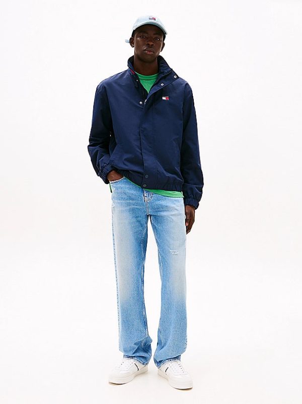 Tommy Jeans | Signature Jacke mit Color Block-Kragen | C1G NightNavy Zu verkaufen – Bild 3