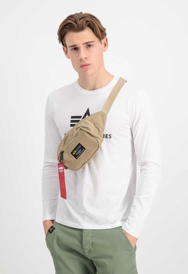 Alpha Industries | Crew Waist Bag | 14 sand Online-Verkauf – Bild 5