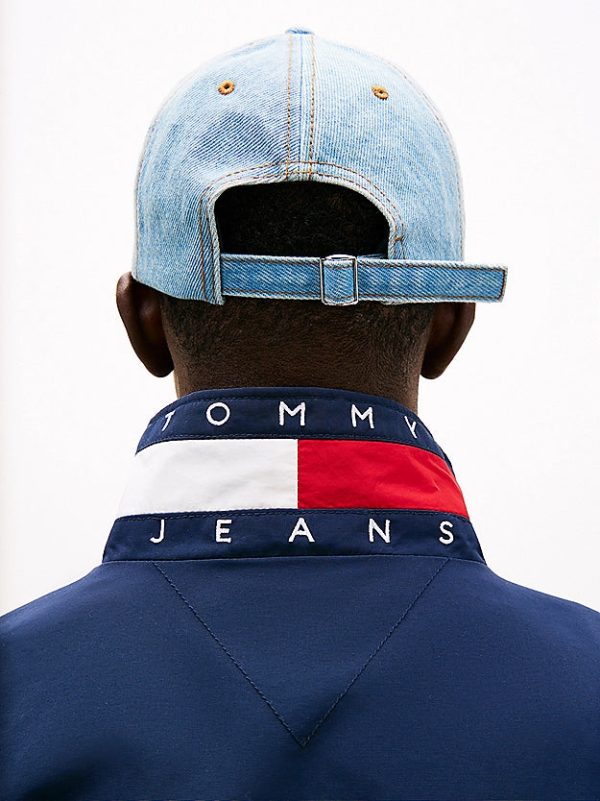 Tommy Jeans | Signature Jacke mit Color Block-Kragen | C1G NightNavy Zu verkaufen – Bild 2