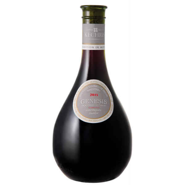 Kechris Genesis Xinomavro Merlot Rot Wein trocken Kexris 500ml 13% Vol Zu verkaufen