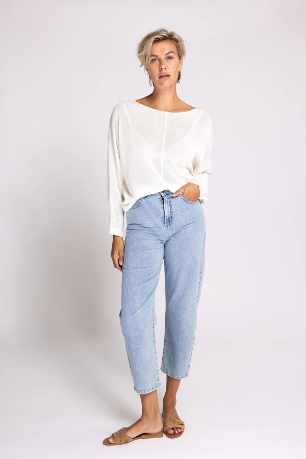 Zhrill | LUNI - Feinstrick Pullover | 272 white Online – Bild 5