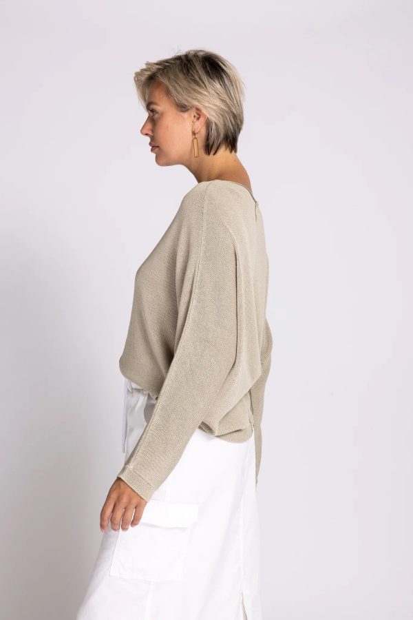 Zhrill | LUNI - Feinstrick Pullover | 275 mud Mode – Bild 3