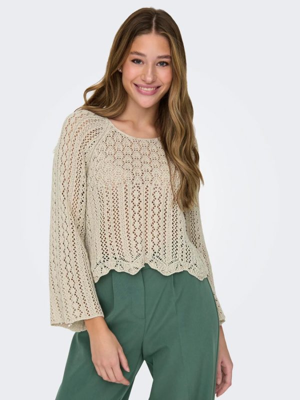 ONLY | Nola Strickpullover | FEATHER GRAY Angebot