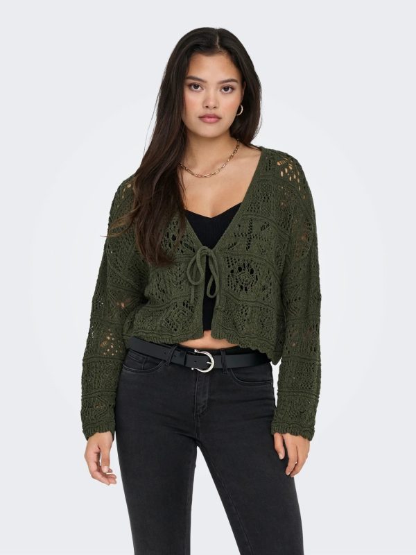 ONLY | BEACH Strickjacke | Forest Night Online-Verkauf – Bild 2