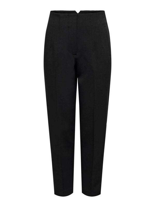 Only | RAVEN Normal geschnitten Hose | Black Online-Verkauf