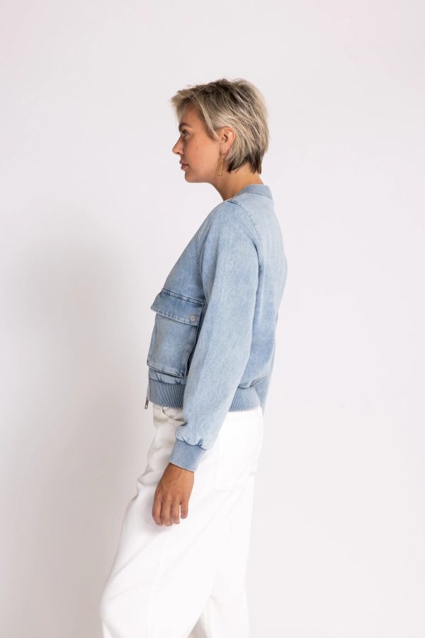 Zhrill | JULIE DENIM - Jacke kurz  | 124 blue Schn?ppchen – Bild 2